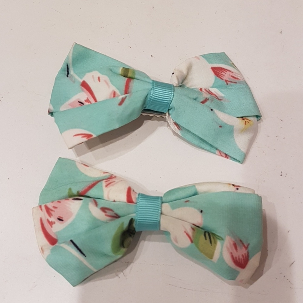 2 Light Blue Bow Set🦋🦋🦋